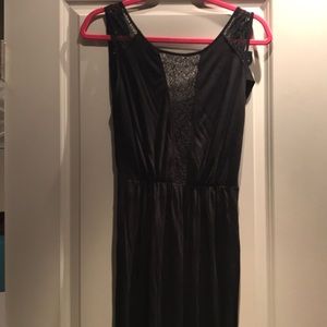 French connection black event dress
